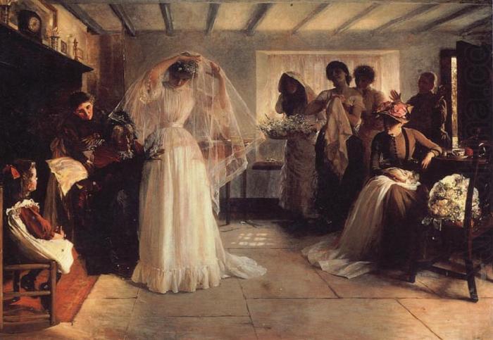 John H F Bacon The Wedding Morning china oil painting image